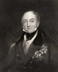 Sir Gore Ouseley, 1. Baronet, H. Cook metszete, a National Portrait Gallery IV. kötetéből, megjelent 1835 körül (litho)