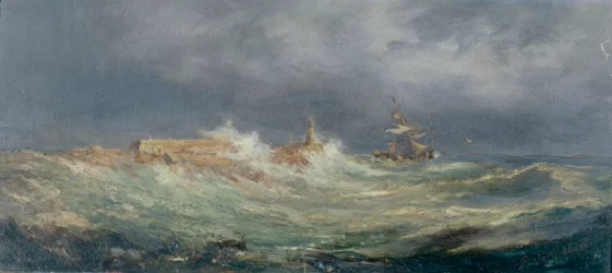 Porthcawl a viharban