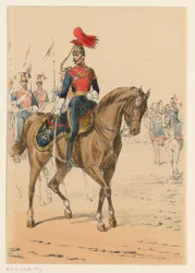 brit katonaság Brit katonai egyenruhák kilenc ábrázolása (sorozat címe)