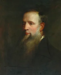 A néhai Francis Waller (olaj, vászon)