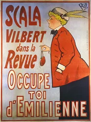 „Vigyázz Emilienne-re” – Revue de la Scala poszter