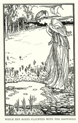 Illusztráció John Keats verseihez: Lamia (litho)