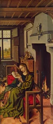 Oltárkép, Santa Barbara szárny, 1438, 1934