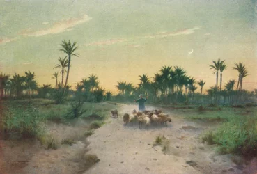 Gosen földjén – Este, 1880, 1904
