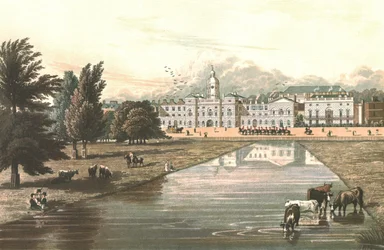 The Horse Guards & Melbourne House, 1821