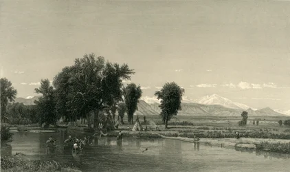 "The Rocky Mountains", 1874.