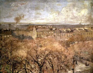 Heriot Row, Edinburgh (olaj, vászon)