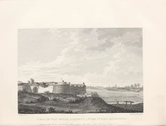 Az illusztráció a Válasszon nézeteket Mysore -ban, a Tippoo -i szultán országában by Home, Robert könyvből származik, és közzétette: Mr. Bowyer (gb, 1794)