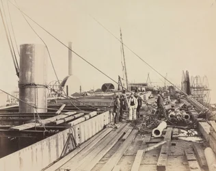 A Nagy Kelet fedélzeti jelenete, 1857.
