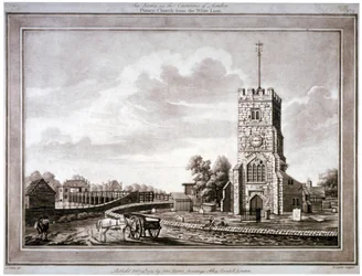 Szent Mária-templom, Putney, Wandsworth, London, 1783.