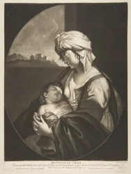 Szűz és gyermek, 1772.