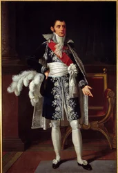 Anne Jean Marie Rene Savary, Rovigo hercegének (1774-1833) általános rendőrségi miniszterének portréja. Robert Lefevre (1755-1830) festménye