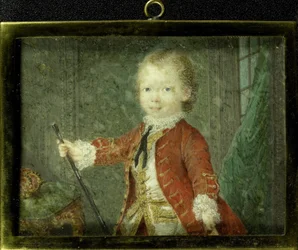 V. Vilmos (1748-1806), Orange-Nassau hercege, gyermekként