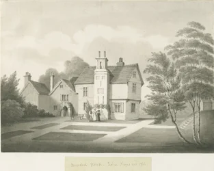 Boscobel House: szépia mosás