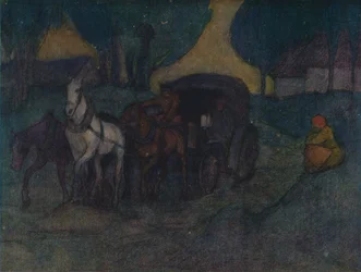 Egy országút Lengyelországban, c1901, 1905