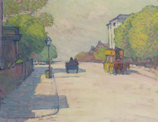 Adelaide Road napfényben, 1910