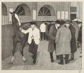 Lókereskedők a Barbicanban, 1921