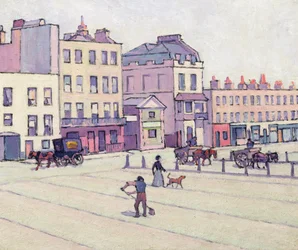 The Weigh House, Cumberland Market, 1914 körül (olaj, vászon)