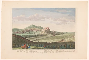 Kilátás Edinburgh városára Edinburgh városának nyugati képe (cím a tárgyon) Skócia (sorozat címe)