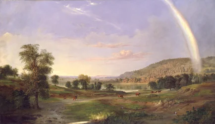 Táj szivárvánnyal, 1859.