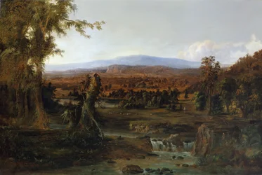 Táj pásztorral, 1852.
