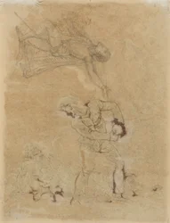 István és Trinculus Calibánnal