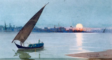 „Kelet-tó, Egyiptom”, 1892