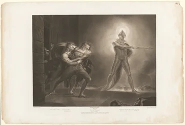 Hamlet, Horatio, Marcellus és a szellem