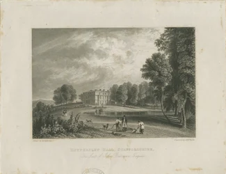 Biddulph – Knypersley Hall [új]: acélmetszet, és [?XIX. század]