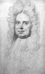 Férfi portré (ceruza, pergamen)