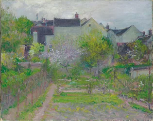 Grez-sur-Loing (olaj, vászon)