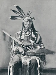 Egy sziú főnök, 1912