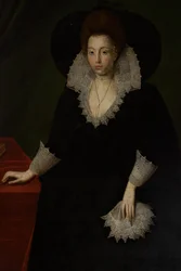 Frances Walsingham, Sir Philip Sidney felesége, 1570-1632 (olaj, vászon)