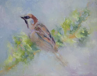 P. Domesticus, 2014 (olaj, vászon)