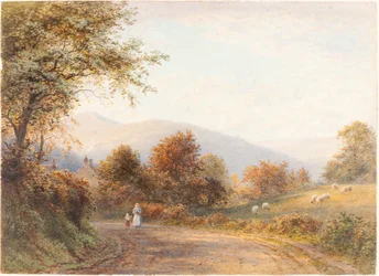 Út Abergavennybe Llanfoistból