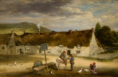 The Three Half Moons, Rothbury, 1887