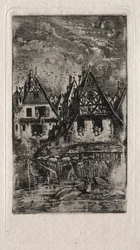Piactér napernyőkkel