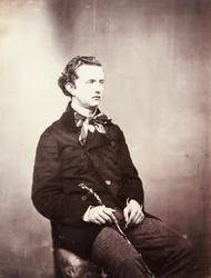 Nicolas Guillaume de Nassau, Nassau herceg – Miklós Vilmos nassaui herceg (1832-1905) Fenton, Roger (1819-1869) mellett