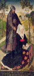 Guillemette de Montagu Saint Guillaume-mal, 1460-66 (festett panel)