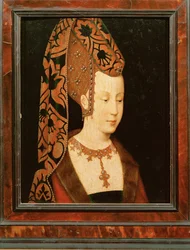 Isabelle de Bourbon, Charles le Temeraire felesége, vagy Isabella de Portugal, Philippe le Bon felesége.