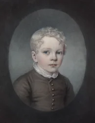 Edgeworth király barna öltönyben