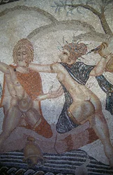 Hylas elrablása nimfák által, mozaik a Vénusz Házában, Volubilis római városában (UNESCO világörökségi lista