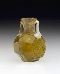 Hordó alakú lombik, AD 1-100 (üveg)