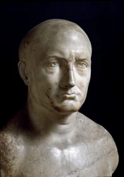 Afrikai Scipio mellszobra (márványszobor)