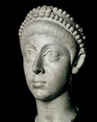 Flavius Arcadius kelet-római császár (377-408) mellszobra, Isztambul, Régészeti Múzeum
