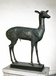 Szarvas (bronz szobor