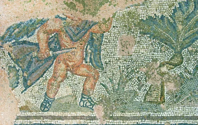Vadászjelenet, Dionüszosz háza, Paphos, Ciprus (mozaik)