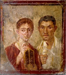 Pasquius Proculus és felesége (freskó