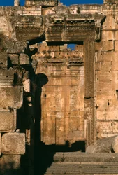Bacchus temploma, részlet, magas birodalmi időszak (i.e. 27-395)