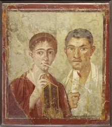 Terentius Neo pék és felesége portréja